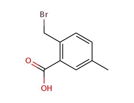 Benzoic acid, 2-(bromomethyl)-5-methyl-