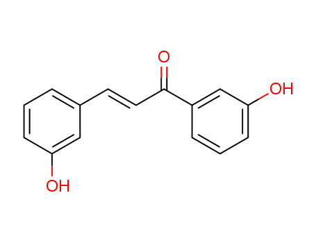 Molecular Structure of 142784-23-4 (2-Propen-1-one, 1,3-bis(3-hydroxyphenyl)-, (2E)-)