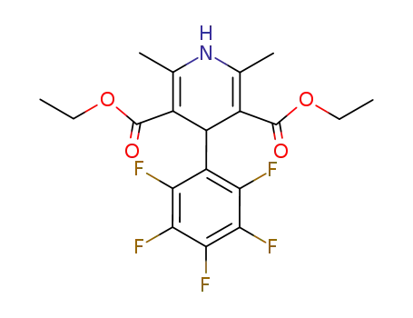 1,4-디히드로-2,6-디메틸-4-(펜타플루오로페닐)-3,5-피리딘디카르복실산 디에틸 에스테르
