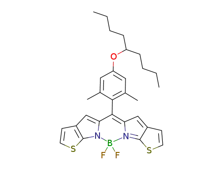 C<sub>30</sub>H<sub>33</sub>BF<sub>2</sub>N<sub>2</sub>OS<sub>2</sub>