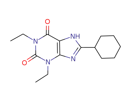 8-cyclohexyl-1,3-diethyl-1H-purine-2,6(3H,7H)-dione