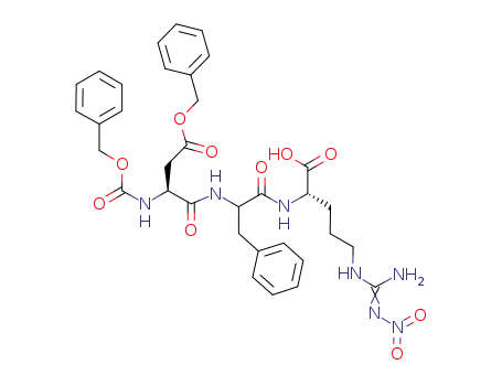 (5S,11S)-8-benzyl-5-(2-(benzyloxy)-2-oxoethyl)-11-(3-(nitroguanidino)propyl)-3,6,9-trioxo-1-phenyl-2-oxa-4,7,10-triazadodecan-12-oic acid