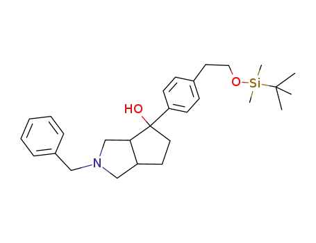 Molecular Structure of 939032-90-3 (C<sub>28</sub>H<sub>41</sub>NO<sub>2</sub>Si)