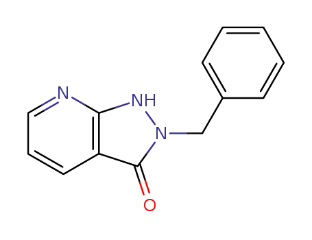 Molecular Structure of 28739-56-2 (2-benzyl-1H-pyrazolo[3,4-b]pyridin-3-one)