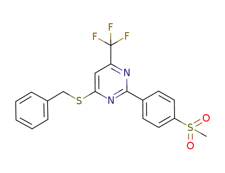 C<sub>19</sub>H<sub>15</sub>F<sub>3</sub>N<sub>2</sub>O<sub>2</sub>S<sub>2</sub>