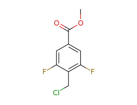 Methyl 4-(chloromethyl)-3,5-difluorobenzoate cas no. 1263283-69-7 98%