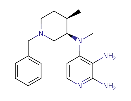 N<sup>4</sup>-[(3R,4R)-1-benzyl-4-methyl-3-piperidinyl]-N<sup>4</sup>-methyl-2,3,4-pyridinetriamine