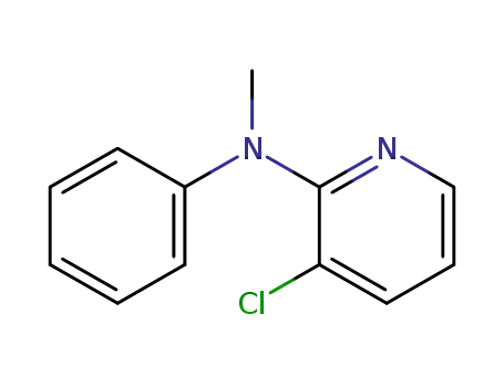 Molecular Structure of 1163681-46-6 (3-chloro-N-methyl-N-phenylpyridin-2-
amine)