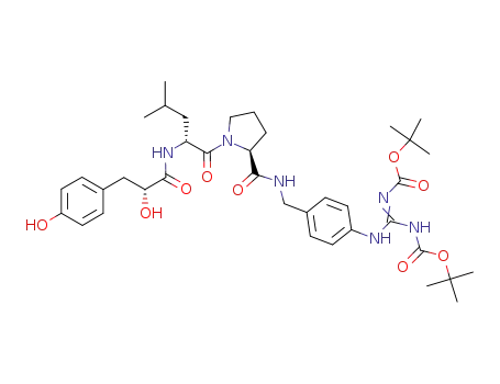 C<sub>38</sub>H<sub>54</sub>N<sub>6</sub>O<sub>9</sub>