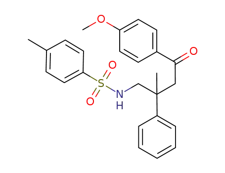 N-(4-(4-methoxyphenyl)-2-methyl-4-oxo-2-phenylbutyl)-4-methylbenzenesulfonamide