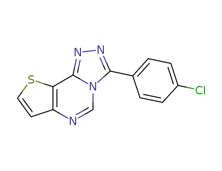 3-(4-chlorophenyl)thieno[2,3-e][1,2,4]triazolo[4,3-c]pyrimidine