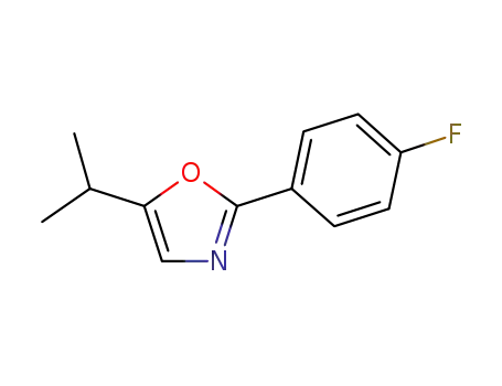 2-(4-fluorophenyl)-5-isopropyloxazole