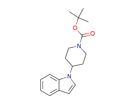 4-(1H-Indol-1-yl)-1-piperidinecarboxylic acid tert-butyl ester