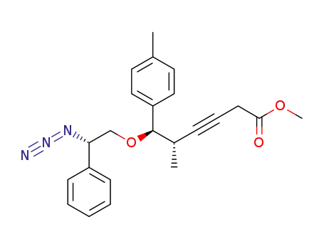 methyl (5S,6R)-6-((S)-2-azido-2-phenylethoxy)-5-methyl-6-p-tolylhex-3-ynoate