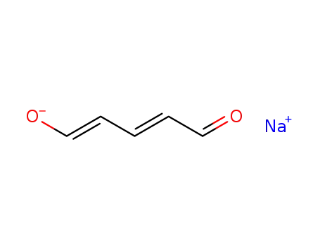 2,4-Pentadienal, 5-hydroxy-, sodium salt, (E,E)-