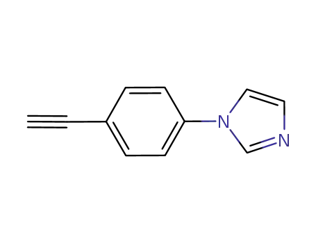 Molecular Structure of 1123827-71-3 (1-(4-ethynylphenyl)-1H-imidazole)