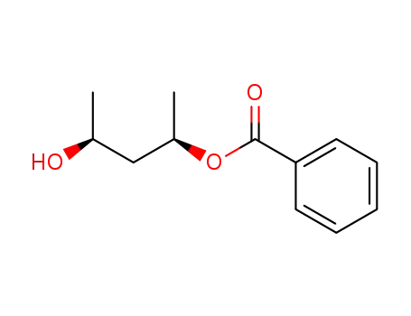 Molecular Structure of 120294-12-4 (2,4-Pentanediol, monobenzoate, (2R,4R)-rel-)