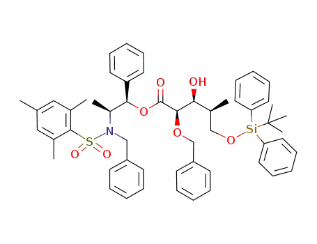 C<sub>54</sub>H<sub>63</sub>NO<sub>7</sub>SSi