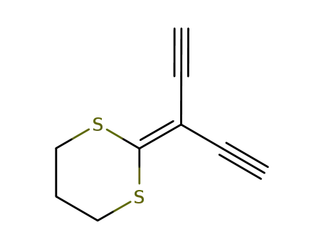 1,3-Dithiane, 2-(1-ethynyl-2-propynylidene)-