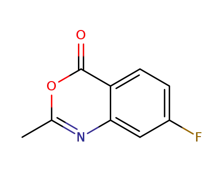 7-fluoro-2-methyl-4H-benzo[d][1,3]-oxazin-4-one