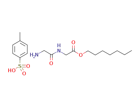 glycylglycine n-heptyl ester tosylate