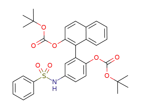 C<sub>32</sub>H<sub>33</sub>NO<sub>8</sub>S
