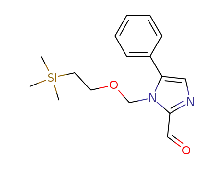 5-phenyl-1-(2-trimethylsilanyl-ethoxymethyl)-1H-imidazole-2-carbaldehyde