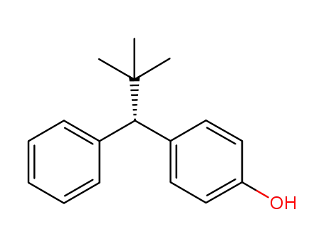 Phenol, 4-(2,2-dimethyl-1-phenylpropyl)-, (S)-