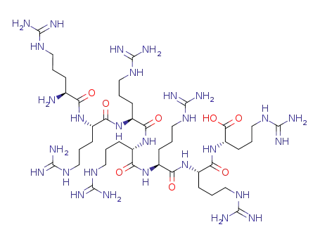 Molecular Structure of 165893-48-1 (H-ARG-ARG-ARG-ARG-ARG-ARG-ARG-OH)