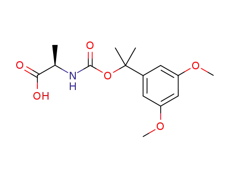 Molecular Structure of 115545-84-1 (Ddz-D-Ala-OH CHA)