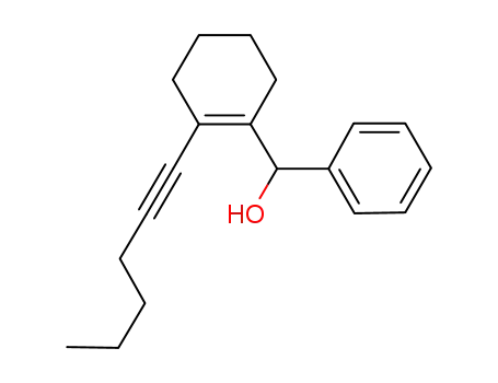 [2-(hex-1-ynyl)cyclohex-1-enyl](phenyl)methanol