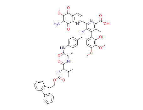 C<sub>55</sub>H<sub>53</sub>N<sub>7</sub>O<sub>12</sub>