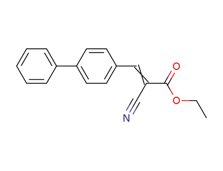 ethyl 3-([1,1'-biphenyl]-4-yl)-2-cyanoacrylate