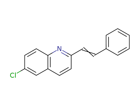 6-chloro-2-(2-phenylethenyl)quinoline cas  70382-82-0