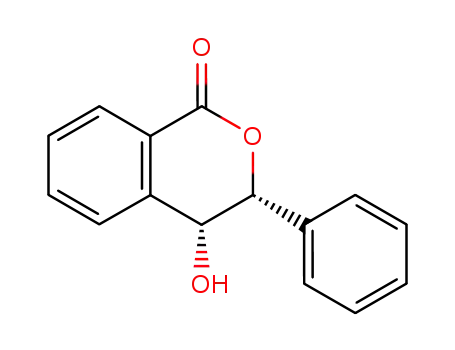 1H-2-Benzopyran-1-one, 3,4-dihydro-4-hydroxy-3-phenyl-, trans-