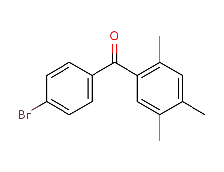 Molecular Structure of 1166846-04-3 (4'-bromo-2,4,5-trimethylbenzophenone)