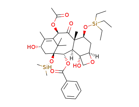4-deacetyl-1-dimethylsilyl-7-triethylsilylbaccatin III