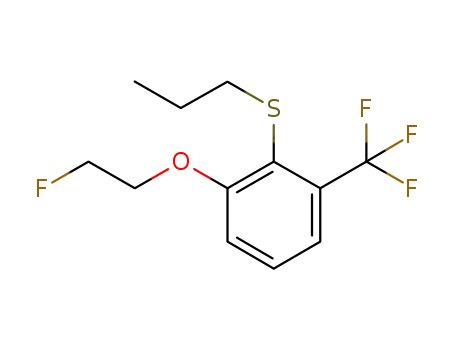 2-(2-fluoroethoxy)-6-trifluoromethylphenyl propyl sulfde
