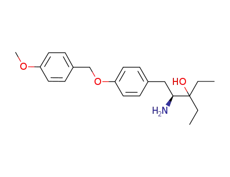 (S)-1-(4-(4-methoxybenzyloxy)phenyl)-2-amino-3-ethylpentan-3-ol