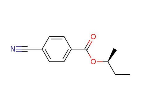 ((S)-1-methylpropyl)-p-cyanobenzoate