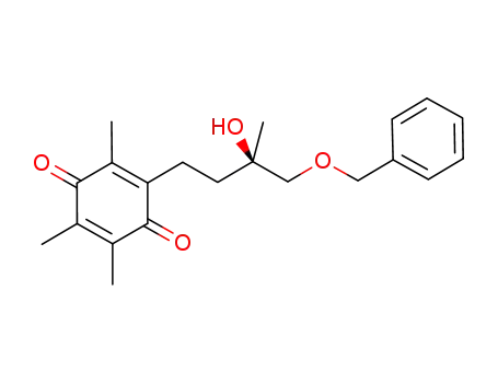 (R)-2-(4-benzyloxy-3-hydroxy-3-methylbutyl)-3,5,6-trimethyl-1,4-benzoquinone