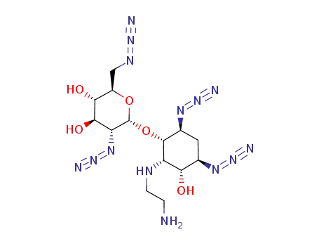 2-[(2-AMINOETHYL)AMINO]-4,6-DIAZIDO-2,4,5,6-TETRADEOXY-3-O-(2,6-DIAZIDO-2,6-DIDEOXY-D-GLUCOPYRANOSYL)-D-MYO-INOSITOL