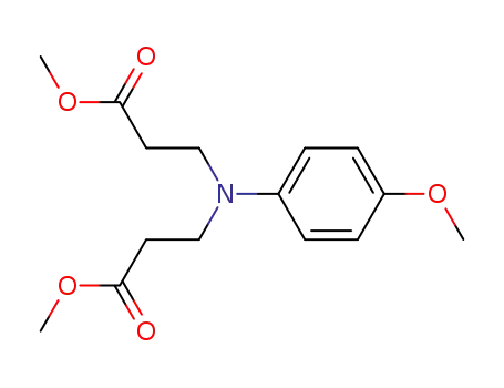 methyl 3-[(2-methoxycarbonylethyl)-4-methoxyphenylamino]propanoate