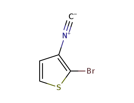 2-bromo-3-isocyanothiophene