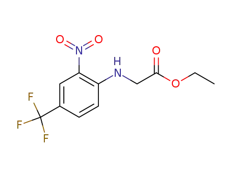 Ethyl {[2-nitro-4-(trifluoromethyl)phenyl]amino}acetate