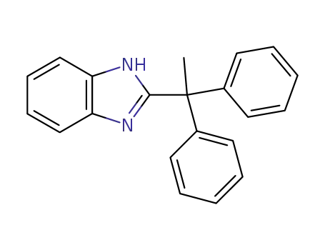 Molecular Structure of 41274-59-3 (2-(1,1-Diphenylethyl)-1H-benzimidazole)