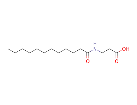 Molecular Structure of 21539-56-0 (LAUROYL BETA-ALANINE)