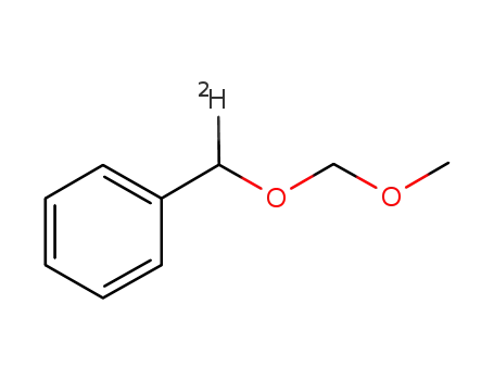 Molecular Structure of 1195776-82-9 (((methoxymethoxy)methyl-d)benzene)