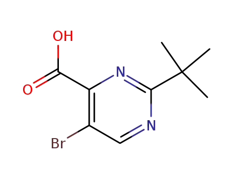 5-Bromo-2-(tert-butyl)pyrimidine-4-carboxylic acid