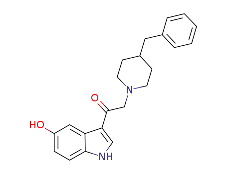 2-(4-benzylpiperidin-1-yl)-1-(5-hydroxy-1H-indol-3-yl)ethanone